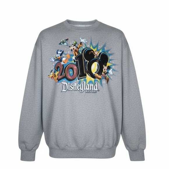 Hanes Other - Disneyland Mickey Mouse 2010
Crewneck Sweatshirt Men’s Size Medium Vintage Y2K